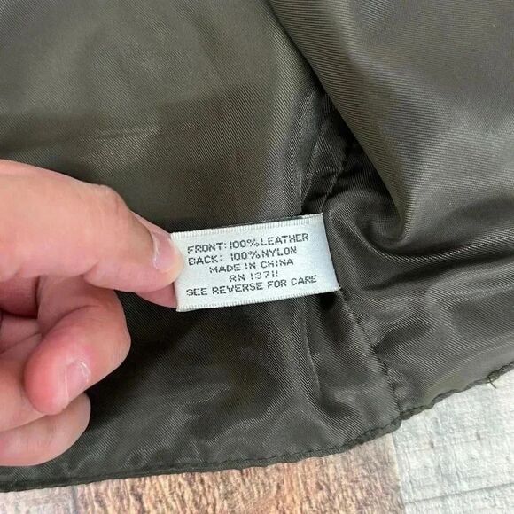 John Ashford Sport Leather Vest - Picture 7 of 7